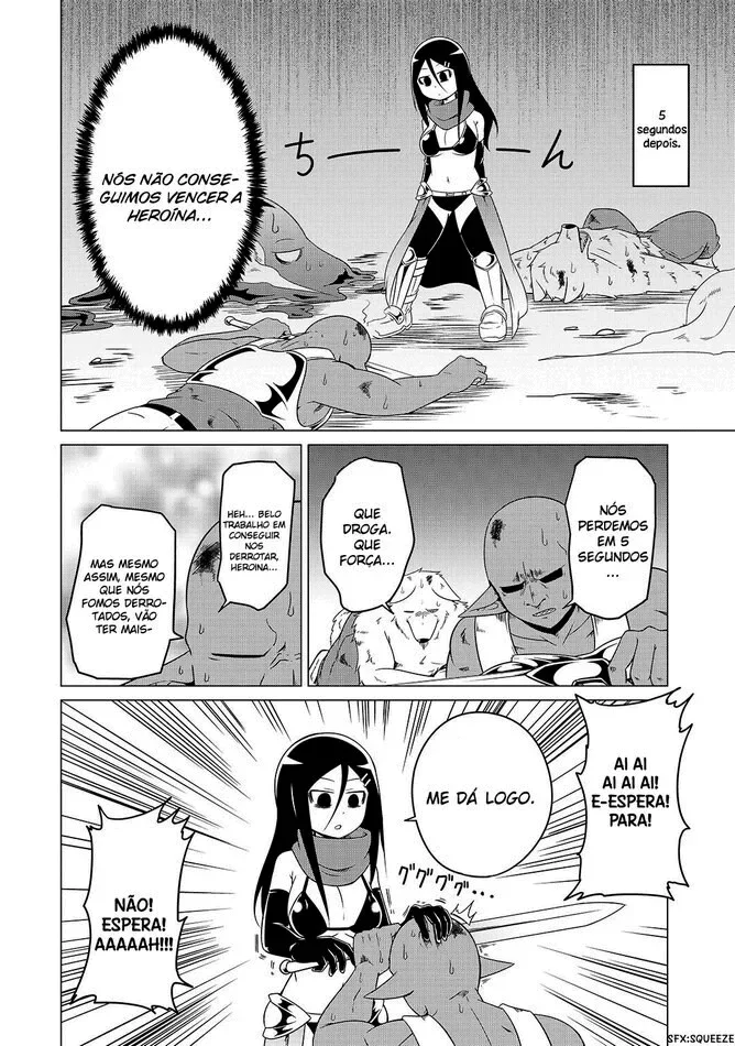 A HeroÃ­na Suicida e o DemÃ´nio Enredado! capitulo 10 pagina 18