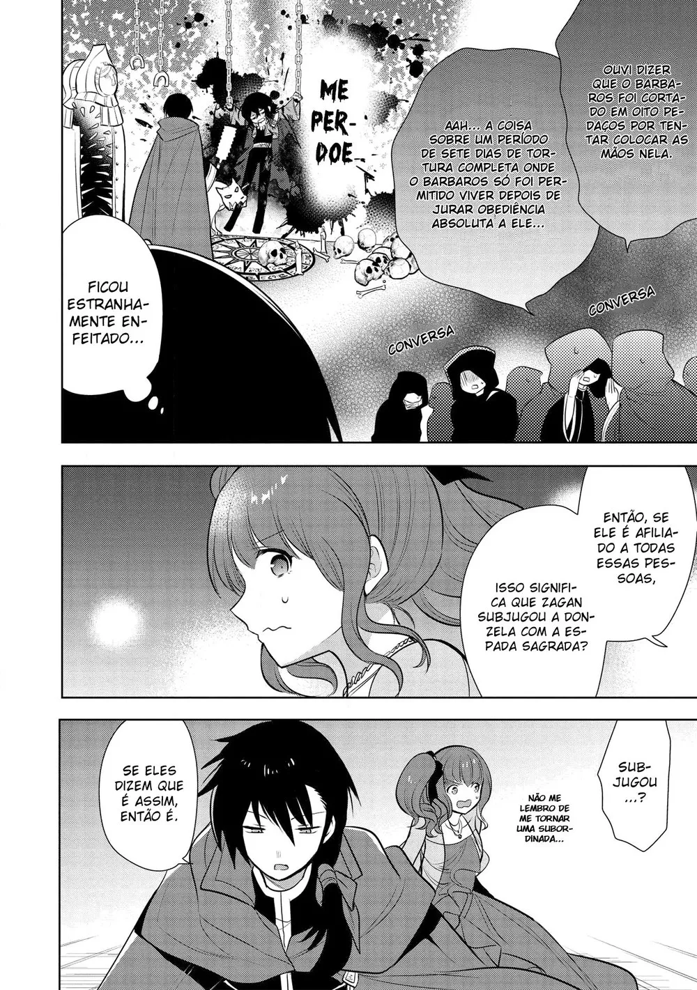 O Mago Malvado e a Elfa Escrava: Um Amor Implacável capitulo 27.2 pagina 13