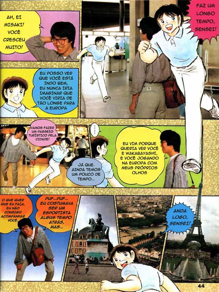 Aventura do CapitÃ£o Tsubasa na Europa capitulo 0 pagina 2