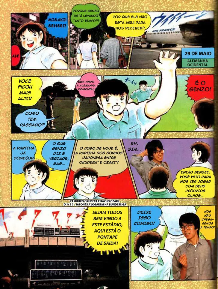 Aventura do CapitÃ£o Tsubasa na Europa capitulo 0 pagina 3