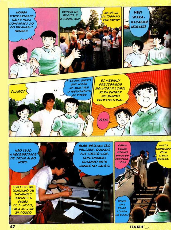 Aventura do CapitÃ£o Tsubasa na Europa capitulo 0 pagina 5