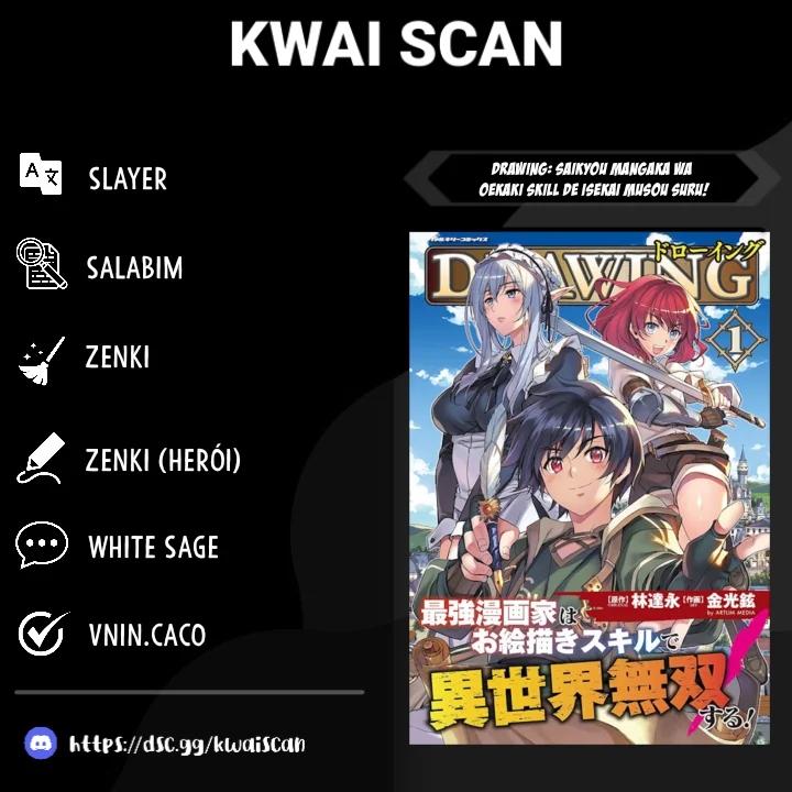 O Mangaka Mais Poderoso do Mundo Desenha seu Caminho para o Isekai! capitulo 11 pagina 1