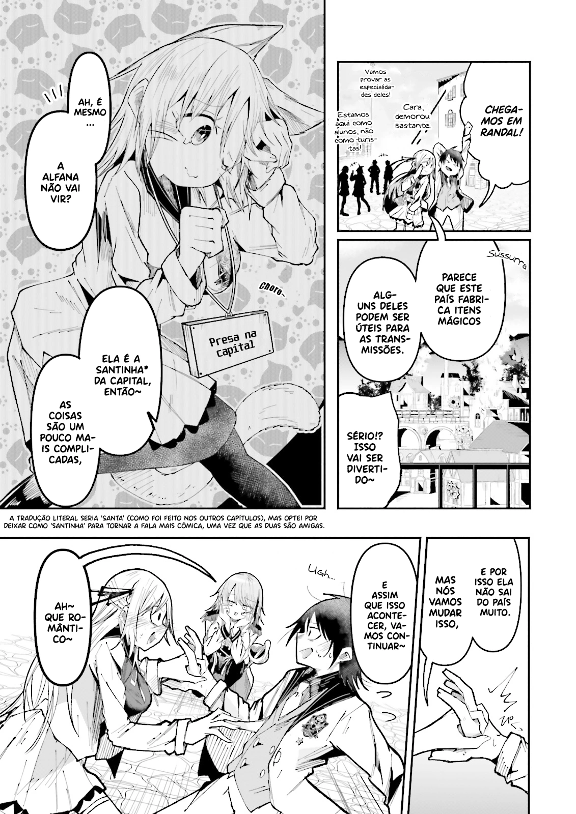 Isekai de Haishin Katsudou wo Shitara Tairyou no Yandere Shinja wo Umidashite Shimatta Ken capitulo 31 pagina 4