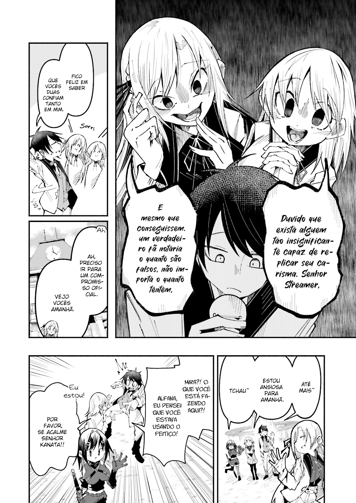 Isekai de Haishin Katsudou wo Shitara Tairyou no Yandere Shinja wo Umidashite Shimatta Ken capitulo 25 pagina 7