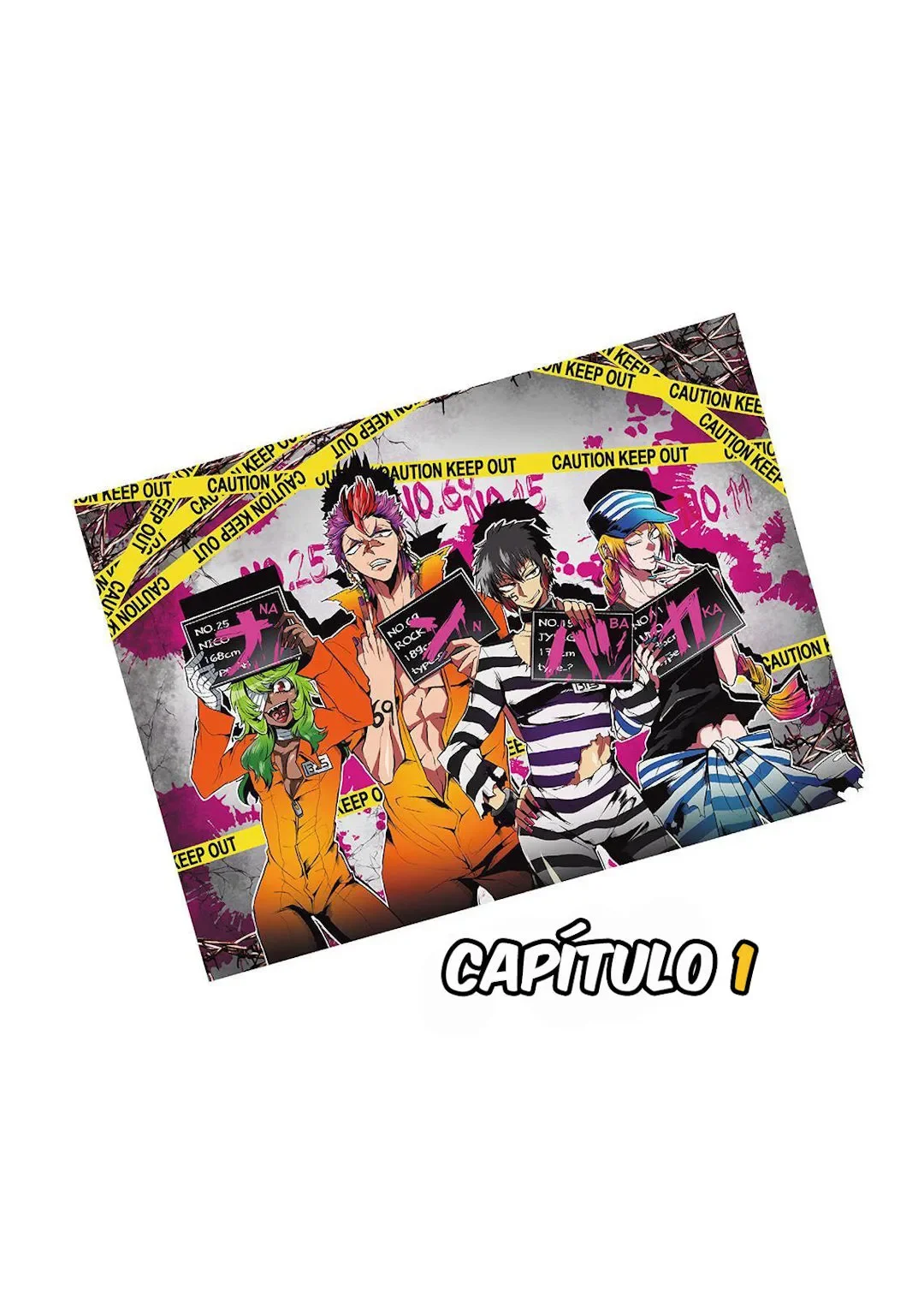 Nanbaka: A PrisÃ£o Mais Fera do Mundo capitulo 1 pagina 3