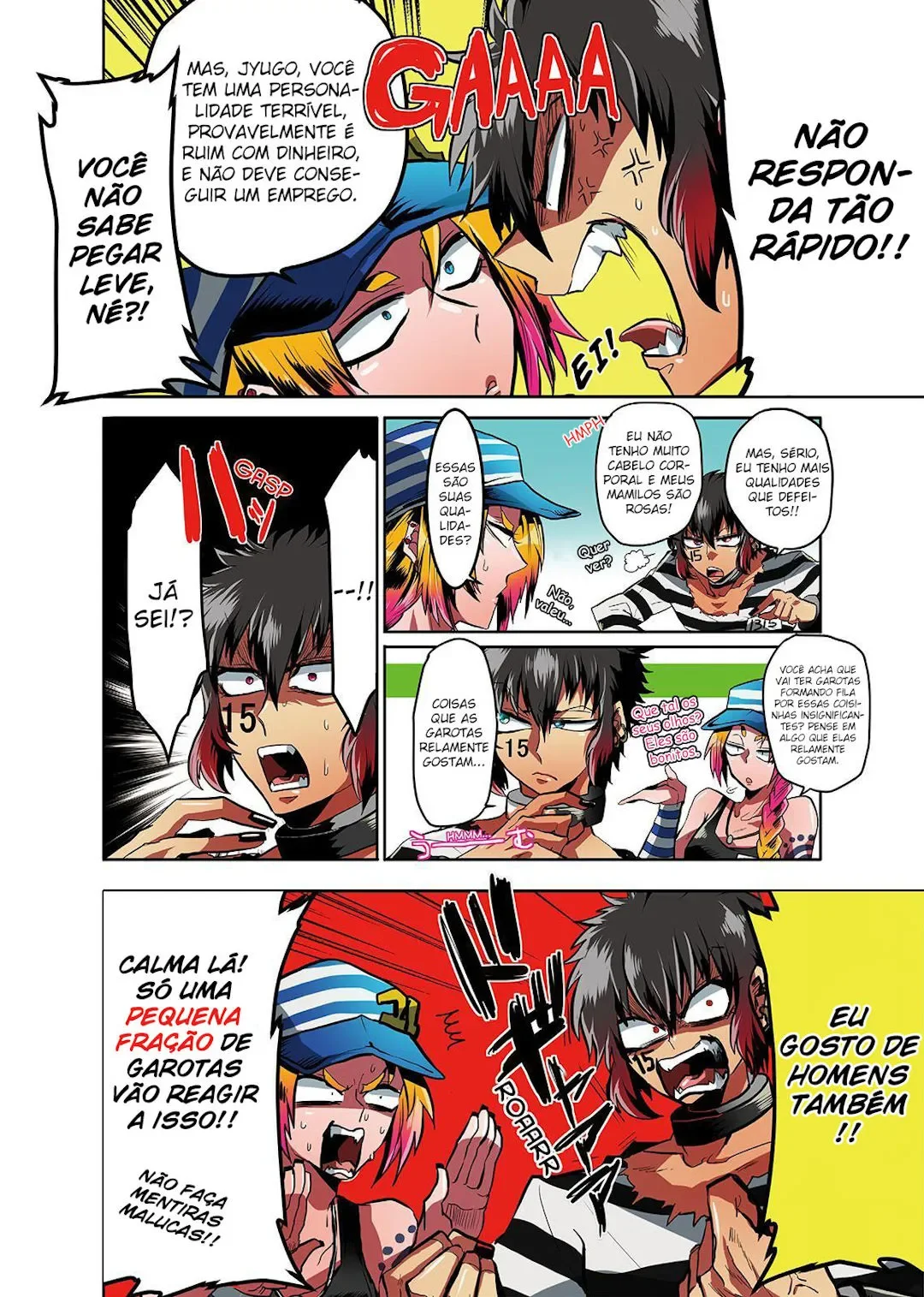 Nanbaka: A PrisÃ£o Mais Fera do Mundo capitulo 1 pagina 8