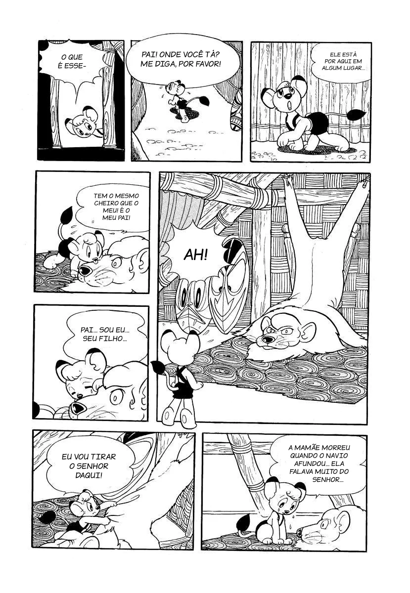 Kimba, o LeÃ£o Branco: Imperador da Selva capitulo 4 pagina 12