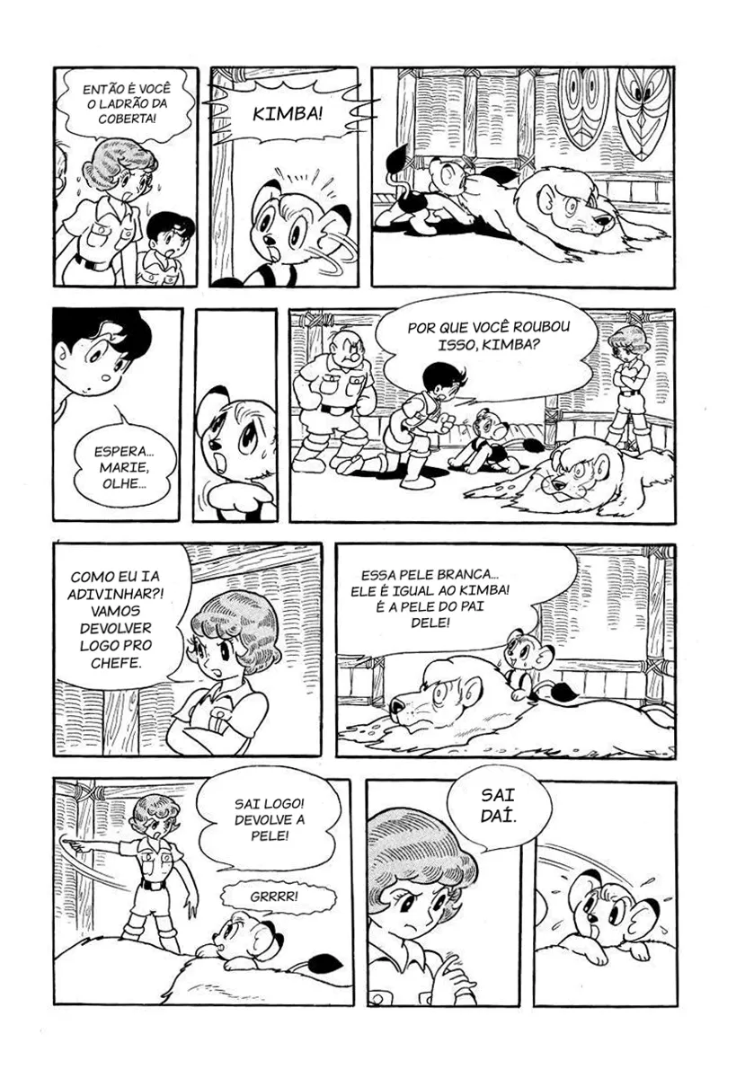 Kimba, o LeÃ£o Branco: Imperador da Selva capitulo 4 pagina 16