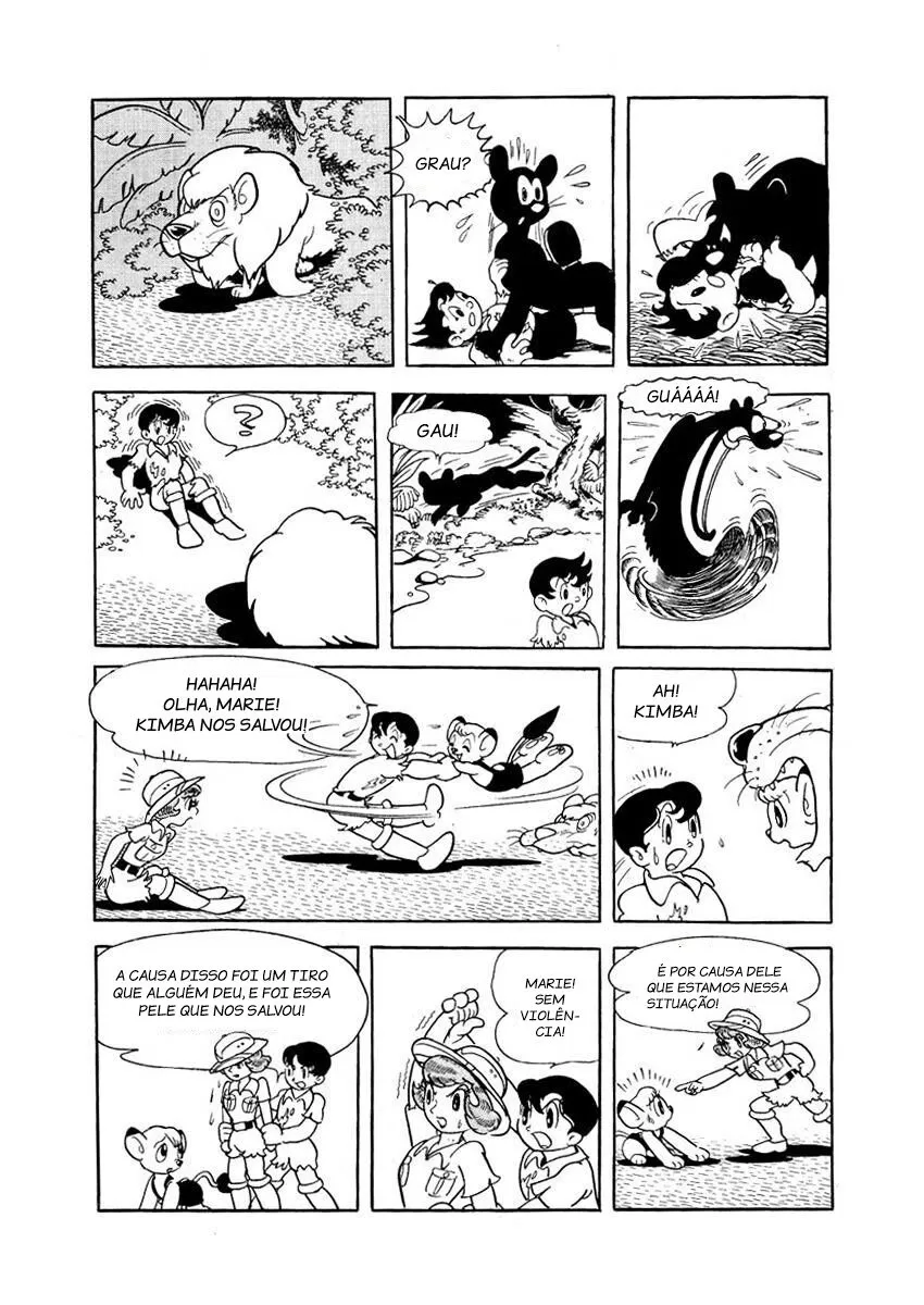 Kimba, o LeÃ£o Branco: Imperador da Selva capitulo 4 pagina 21