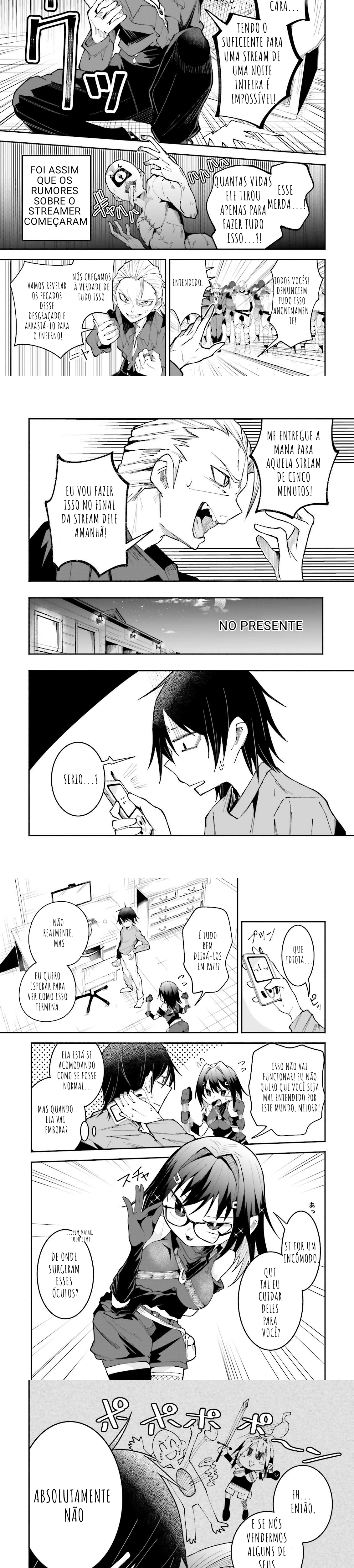Isekai de Haishin Katsudou wo Shitara Tairyou no Yandere Shinja wo Umidashite Shimatta Ken capitulo 15 pagina 3