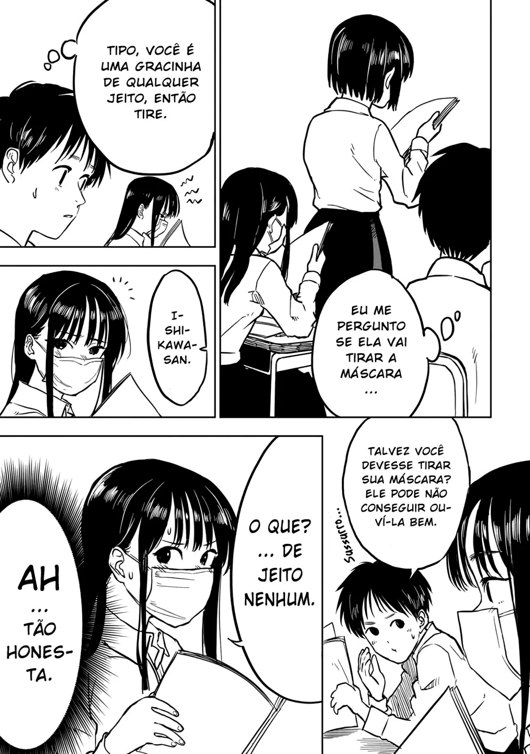 Tira a MÃ¡scara, Ishikawa-san capitulo 2 pagina 5
