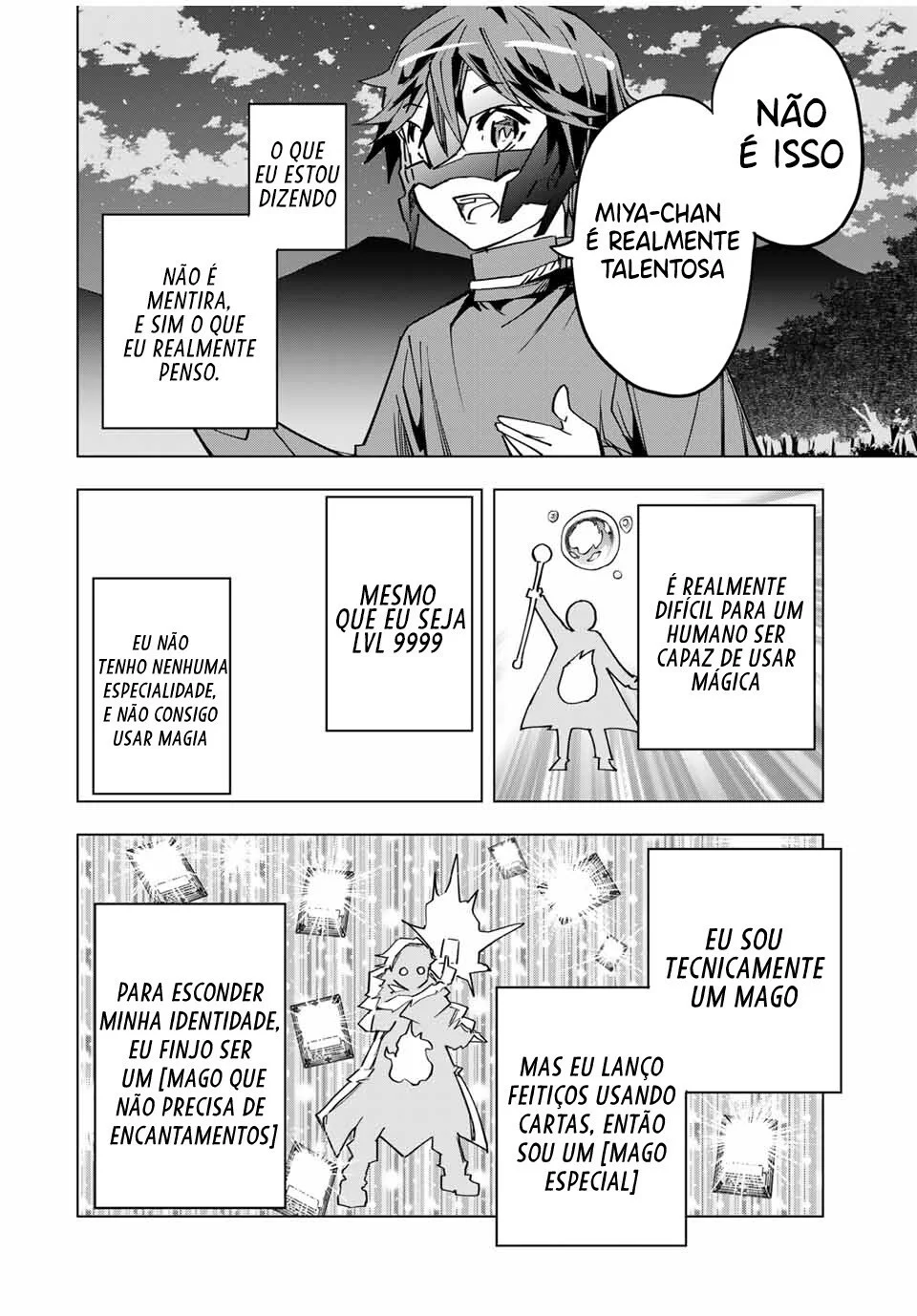 Meu Presente de Nível 9999 de Gacha Ilimitado capitulo 13 pagina 17