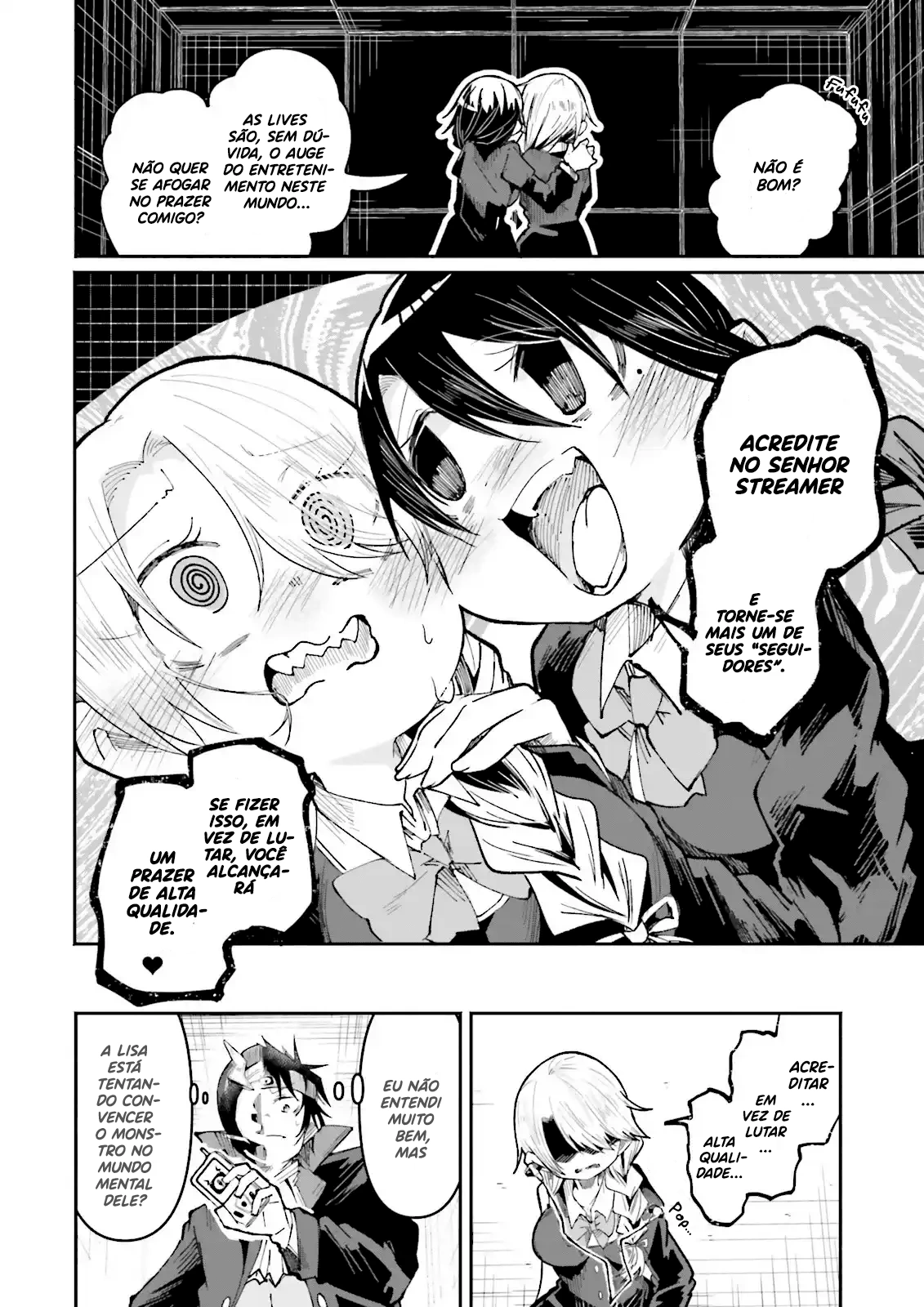 Isekai de Haishin Katsudou wo Shitara Tairyou no Yandere Shinja wo Umidashite Shimatta Ken capitulo 37 pagina 11
