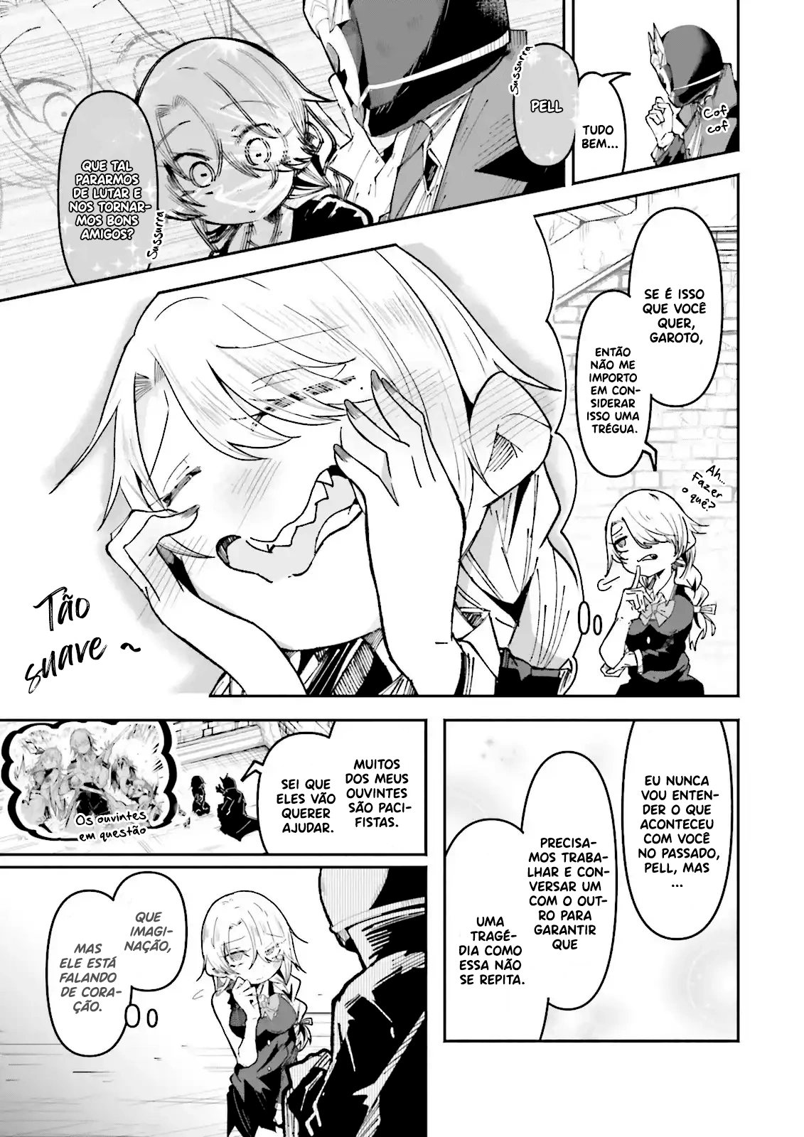 Isekai de Haishin Katsudou wo Shitara Tairyou no Yandere Shinja wo Umidashite Shimatta Ken capitulo 37 pagina 14