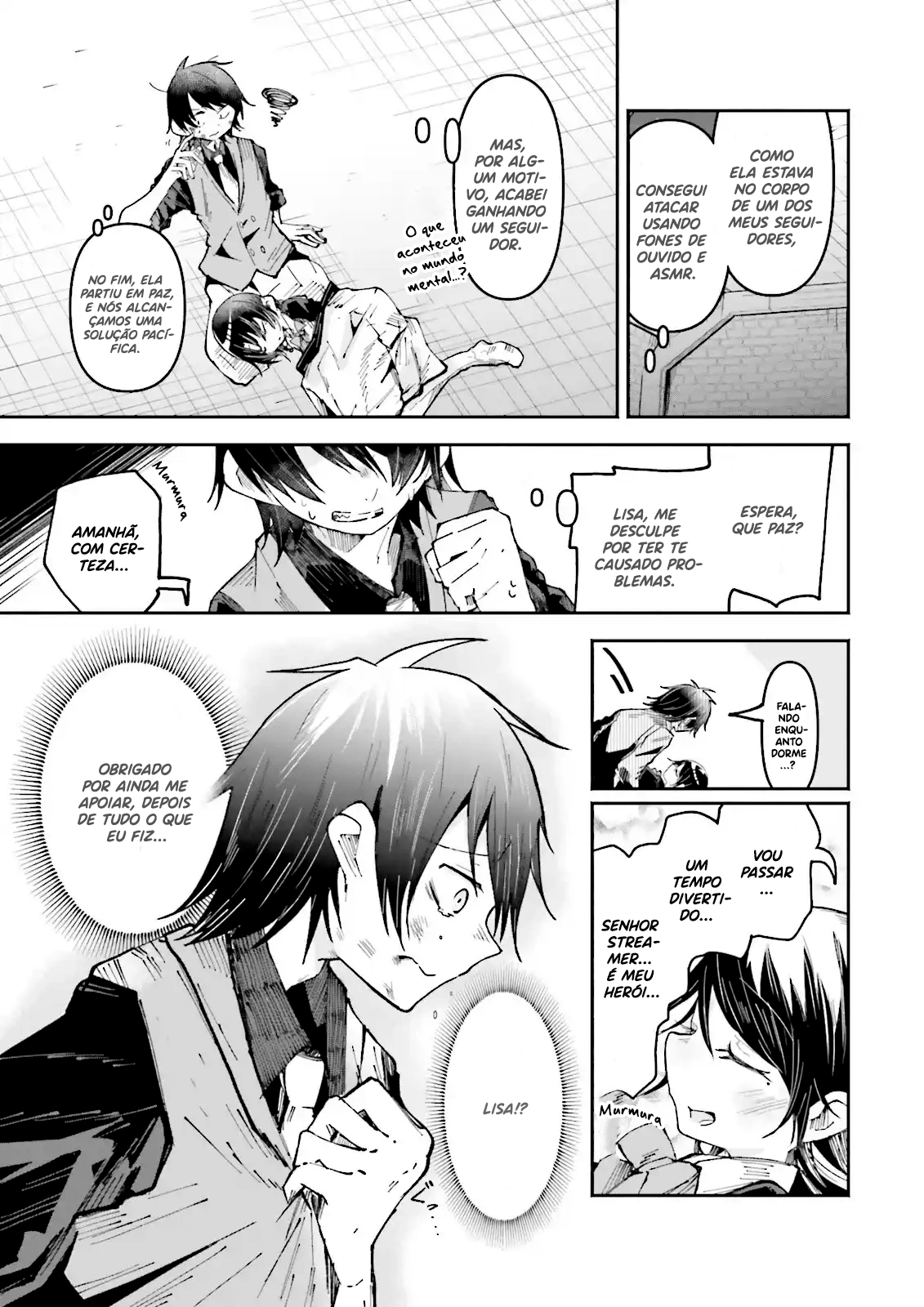 Isekai de Haishin Katsudou wo Shitara Tairyou no Yandere Shinja wo Umidashite Shimatta Ken capitulo 37 pagina 20