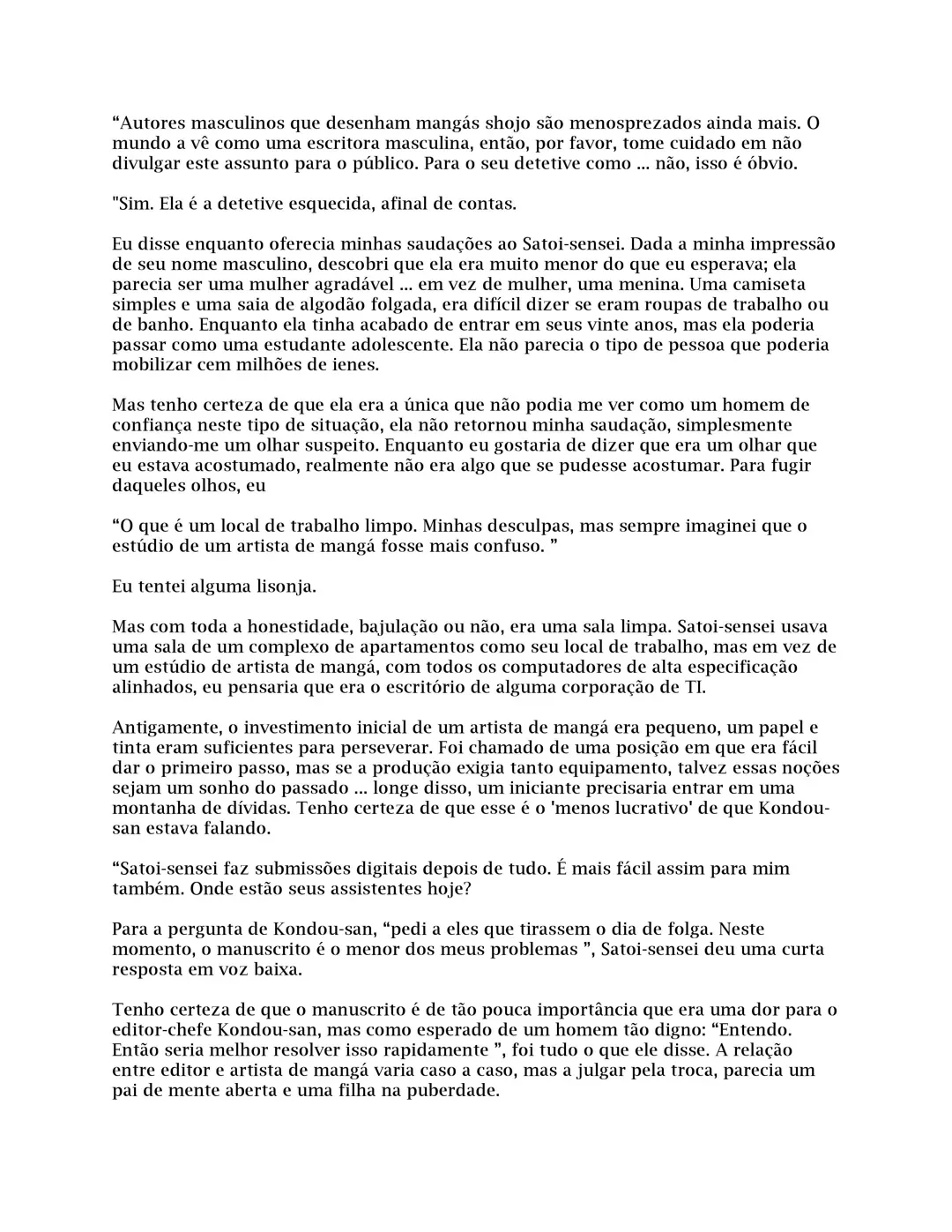 O Detetive Errante e a Detetive AmnÃ©sica capitulo 2 pagina 12