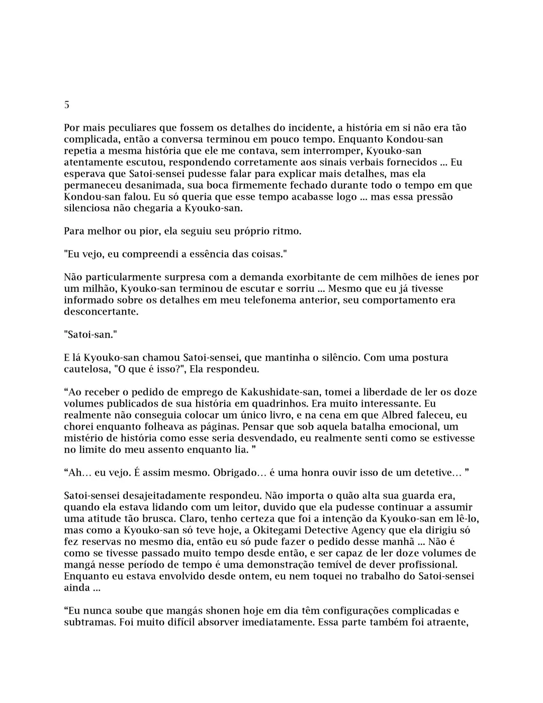O Detetive Errante e a Detetive AmnÃ©sica capitulo 2 pagina 15