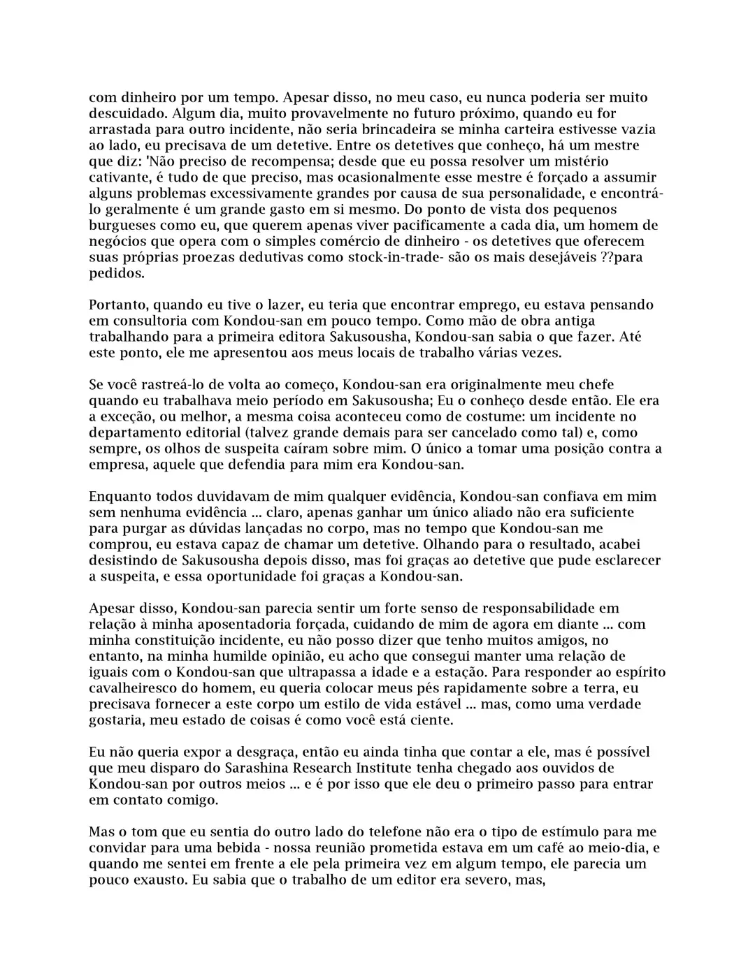 O Detetive Errante e a Detetive AmnÃ©sica capitulo 2 pagina 2