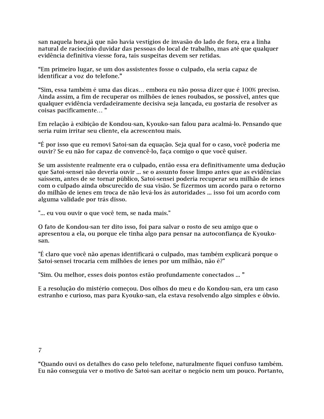 O Detetive Errante e a Detetive AmnÃ©sica capitulo 2 pagina 22