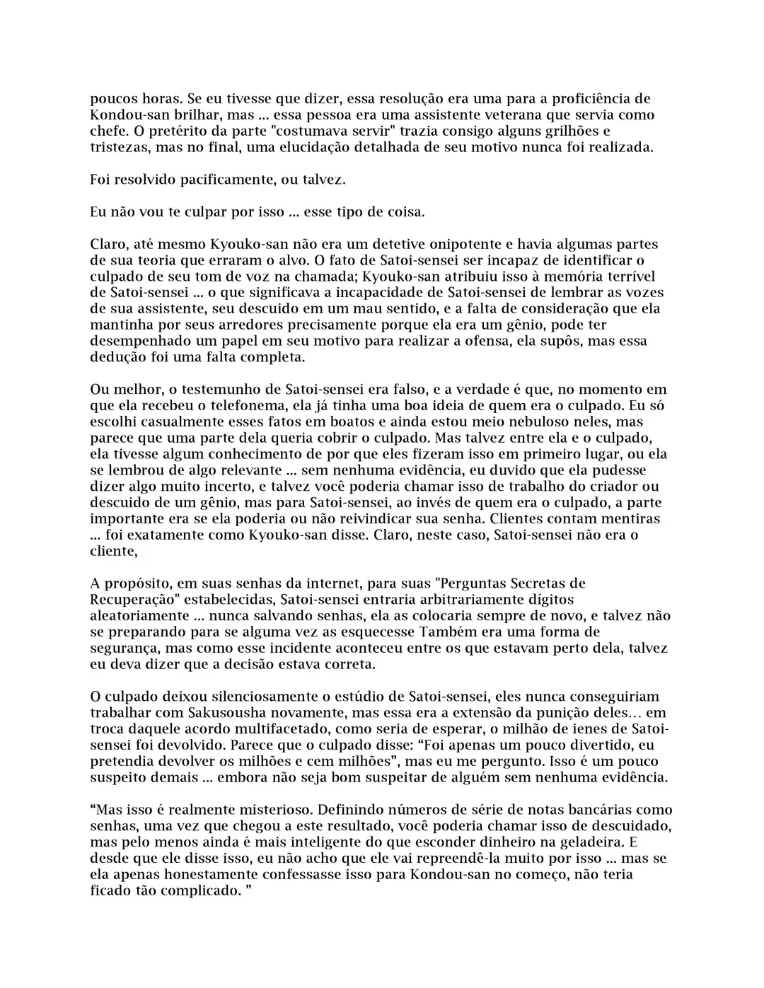 O Detetive Errante e a Detetive AmnÃ©sica capitulo 2 pagina 30