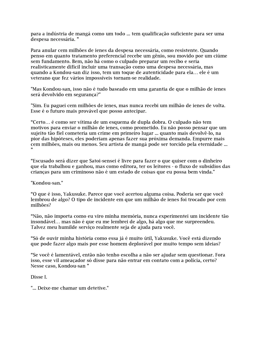 O Detetive Errante e a Detetive AmnÃ©sica capitulo 2 pagina 10