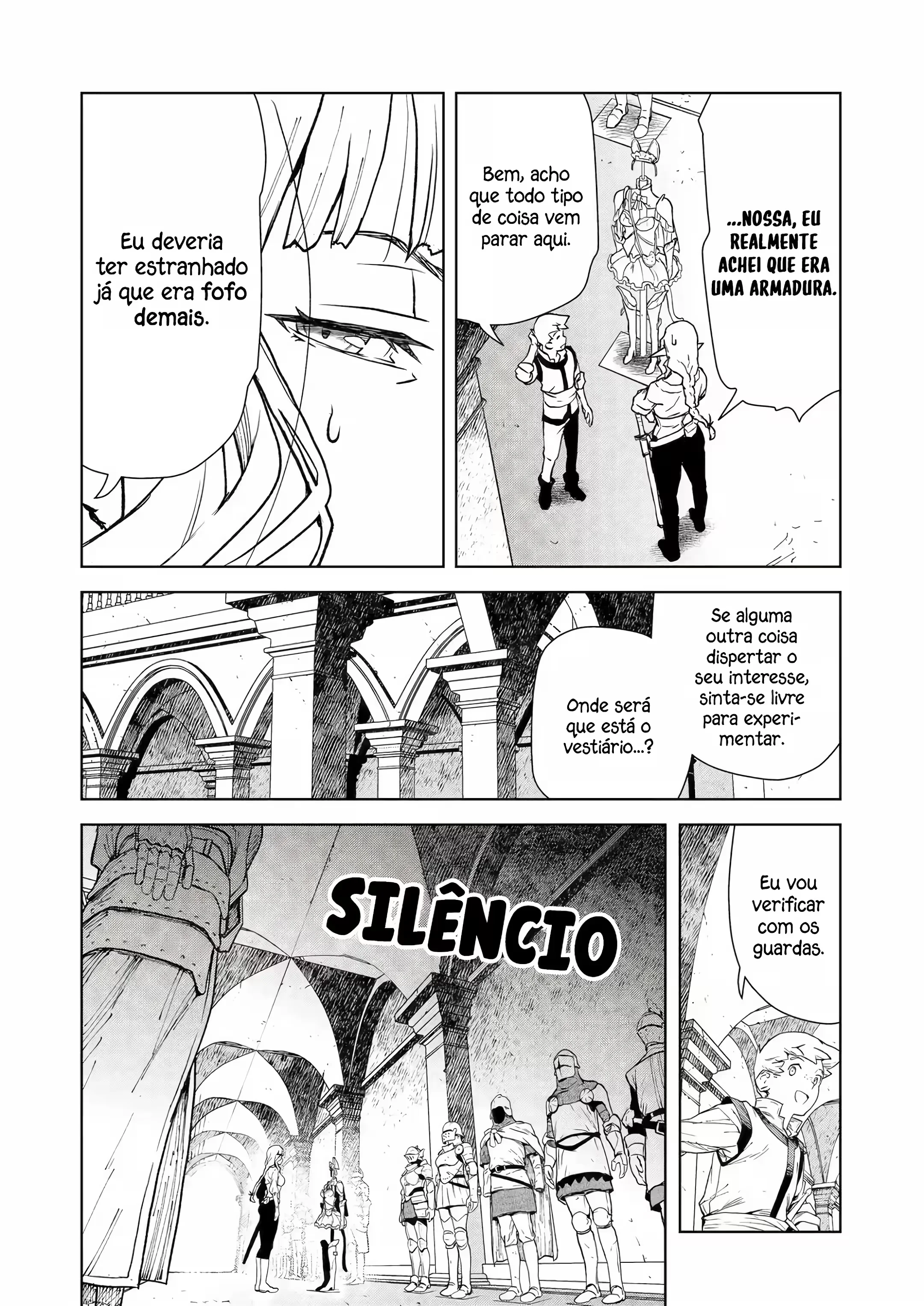 Mesmo a CapitÃ£ Elfa Quer Ser Uma Donzela capitulo 3 pagina 12