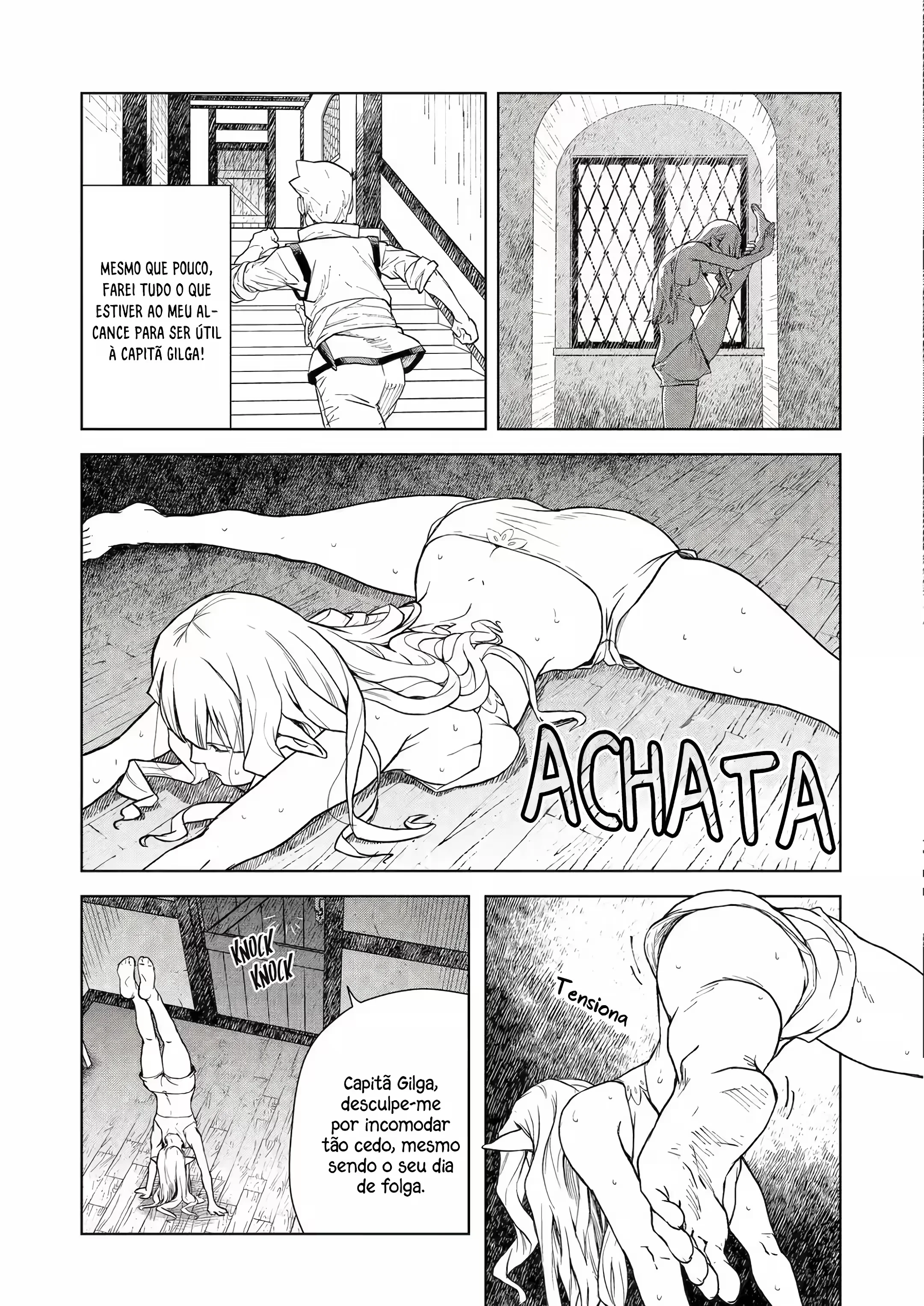Mesmo a CapitÃ£ Elfa Quer Ser Uma Donzela capitulo 3 pagina 4