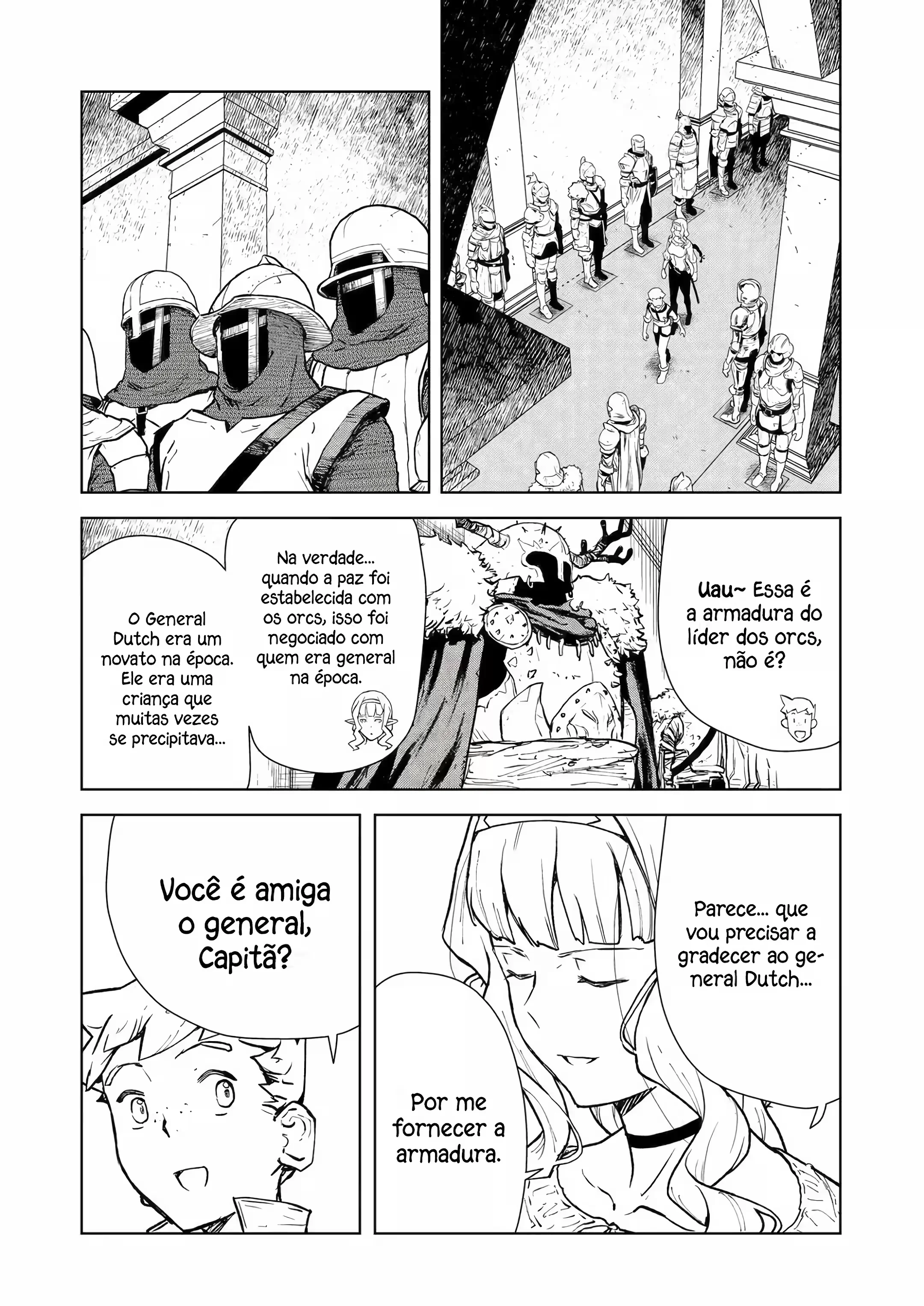 Mesmo a CapitÃ£ Elfa Quer Ser Uma Donzela capitulo 3 pagina 8