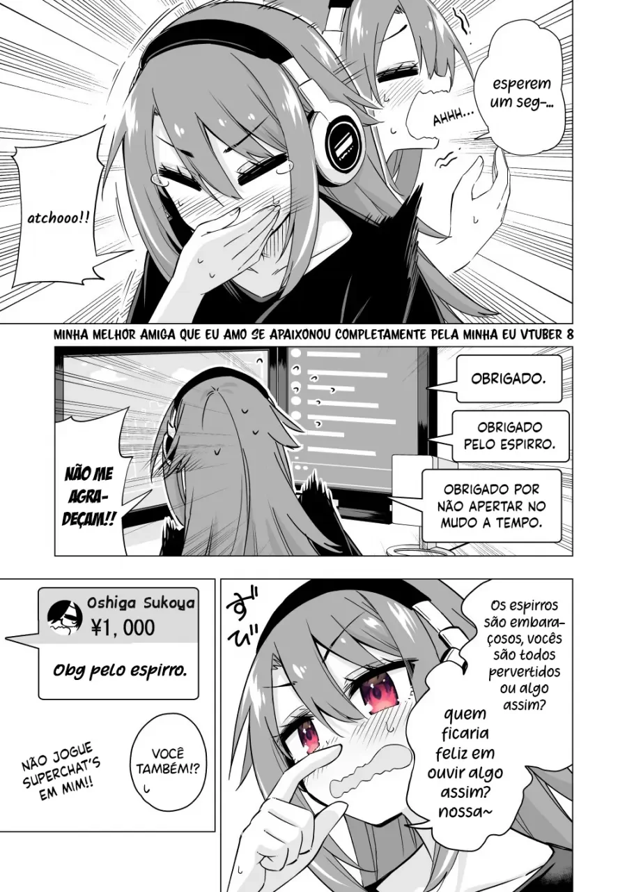 Meu Melhor Amigo Apaixonou-se Por Minha Persona de Vtuber capitulo 8 pagina 1