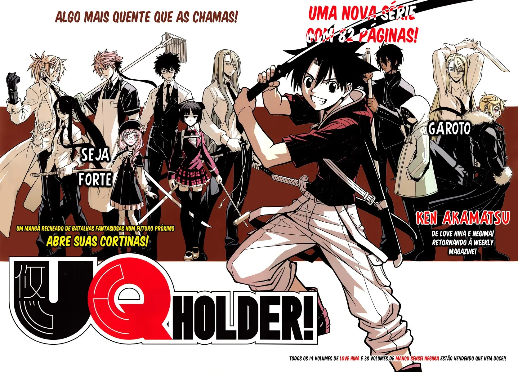 UQ Holder: O Aprendiz da Magia! capitulo 1 pagina 6