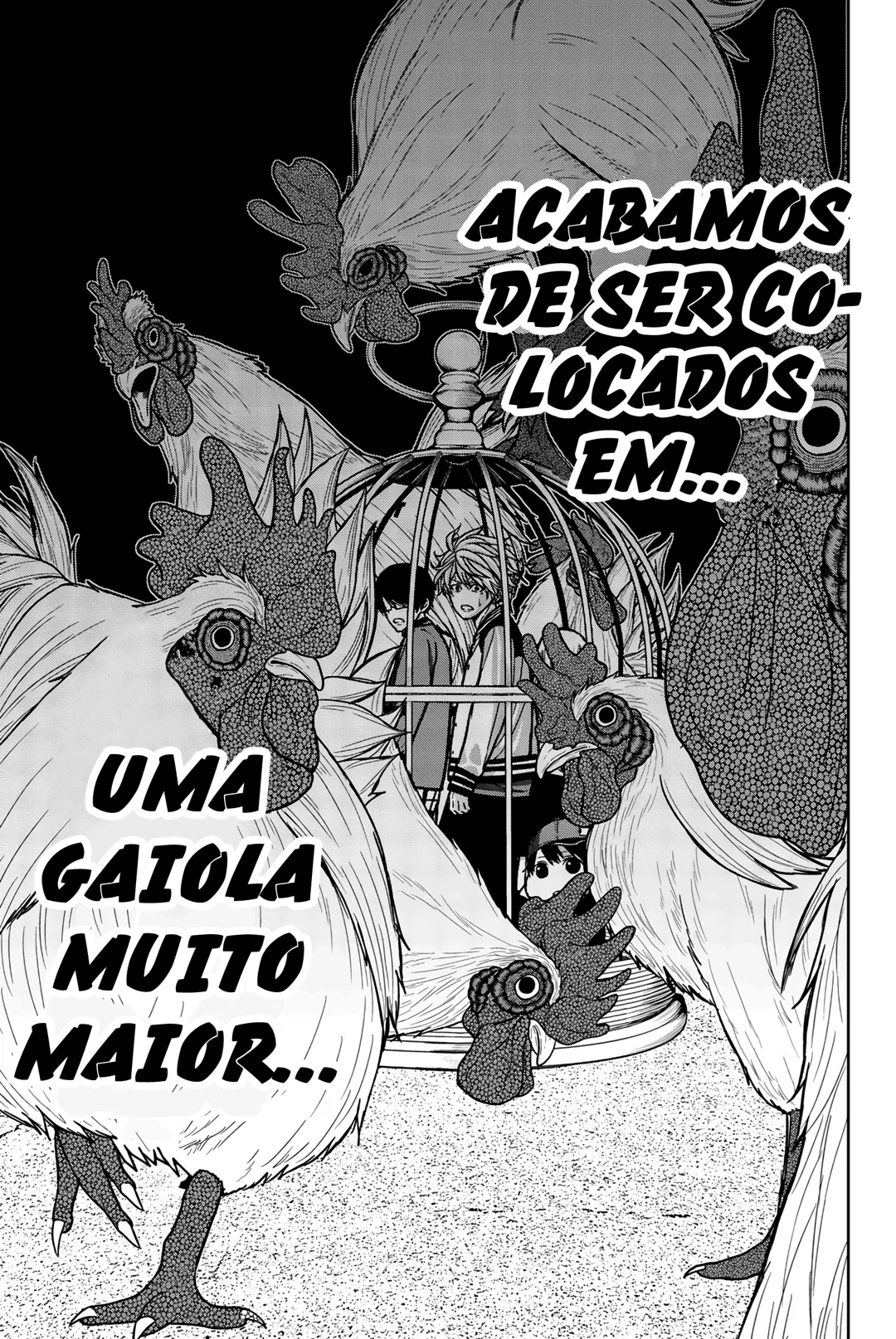 O Rei das Galinhas: O Orfanato AmeaÃ§ado capitulo 5 pagina 11