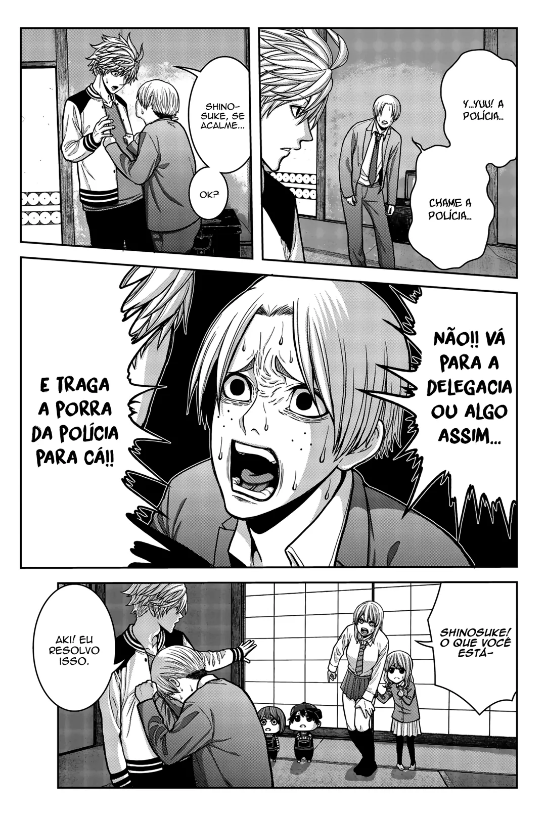O Rei das Galinhas: O Orfanato AmeaÃ§ado capitulo 5 pagina 5