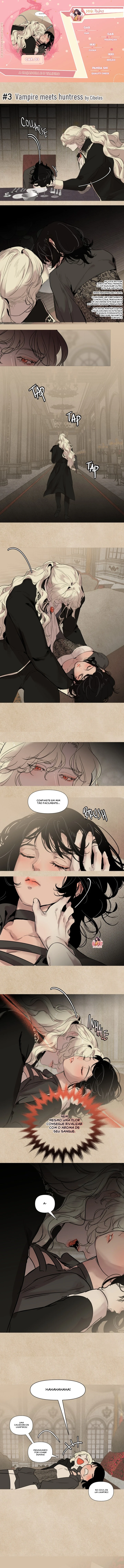 O Vampiro Encontrou A Caçadora capitulo 3 pagina 1
