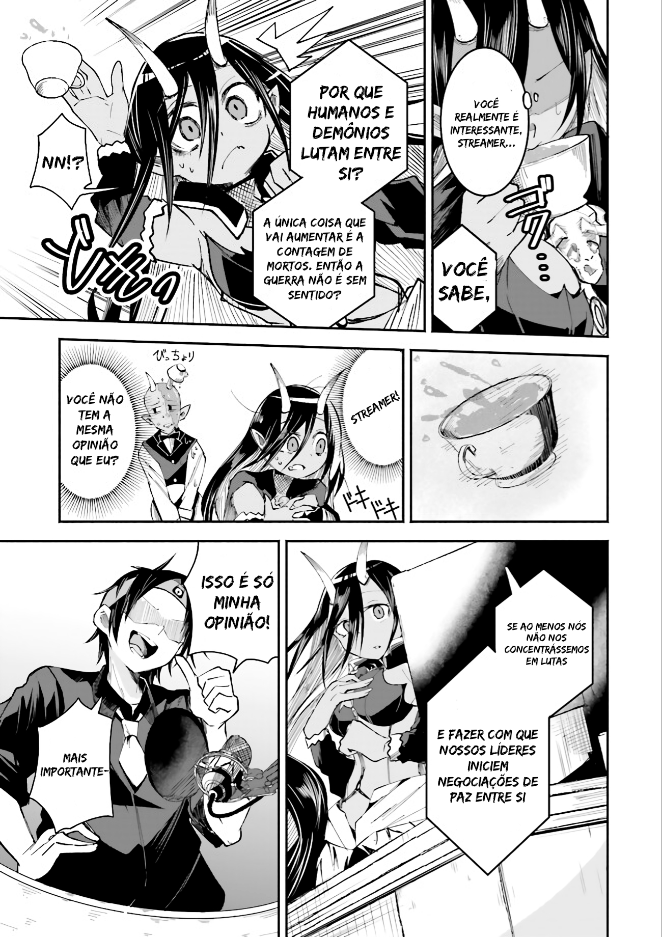 Isekai de Haishin Katsudou wo Shitara Tairyou no Yandere Shinja wo Umidashite Shimatta Ken capitulo 3 pagina 8