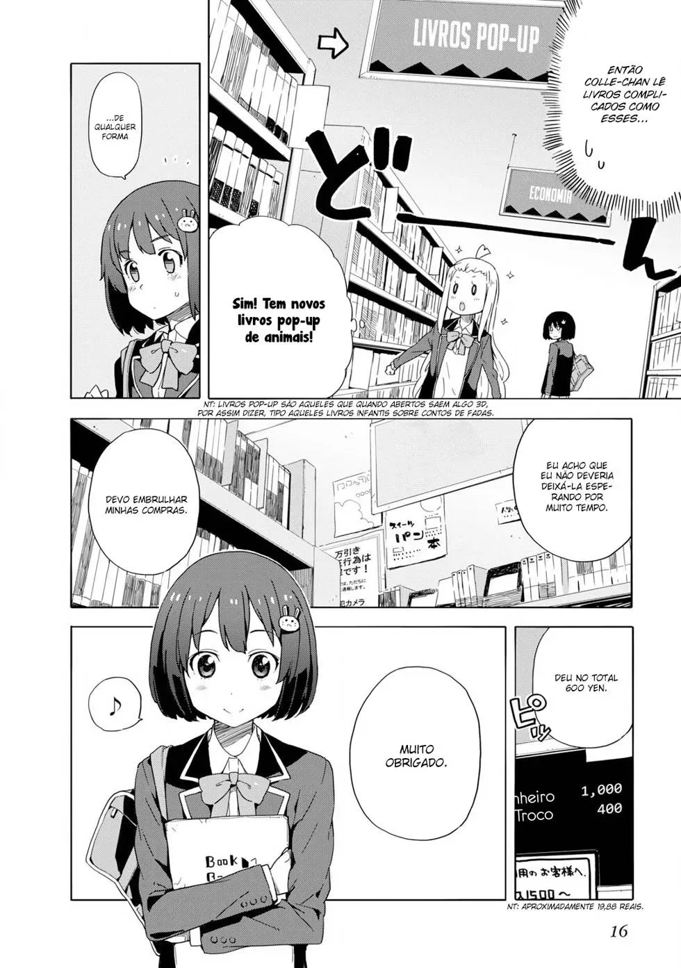 Problemas no Clube de Arte! capitulo 7 pagina 16