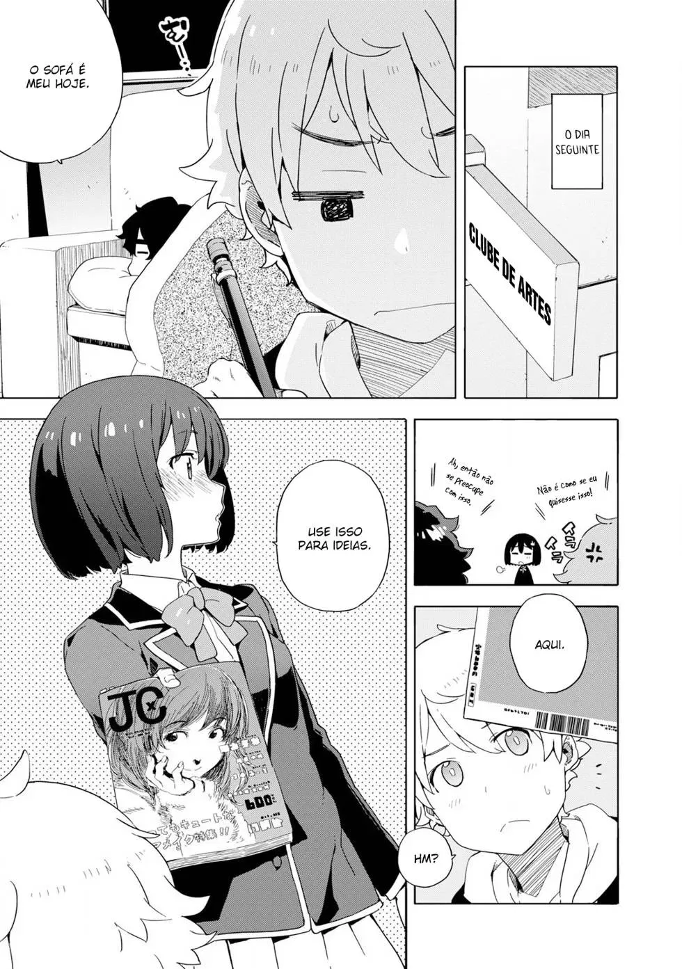 Problemas no Clube de Arte! capitulo 7 pagina 23