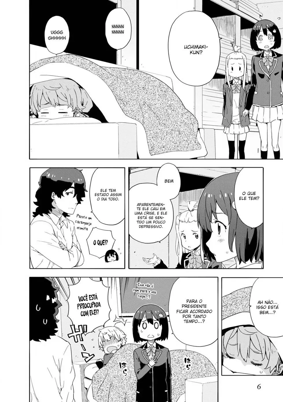 Problemas no Clube de Arte! capitulo 7 pagina 6