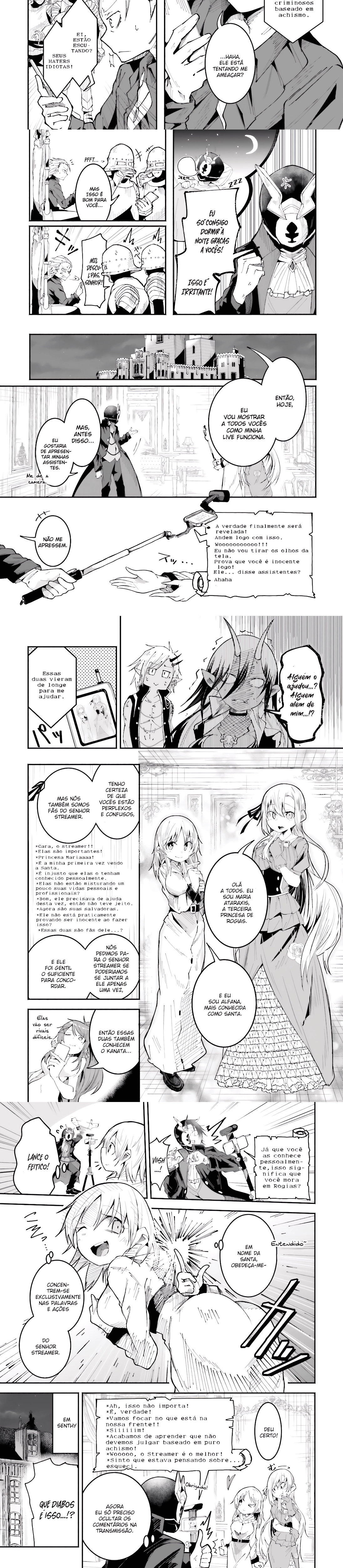 Isekai de Haishin Katsudou wo Shitara Tairyou no Yandere Shinja wo Umidashite Shimatta Ken capitulo 20 pagina 2