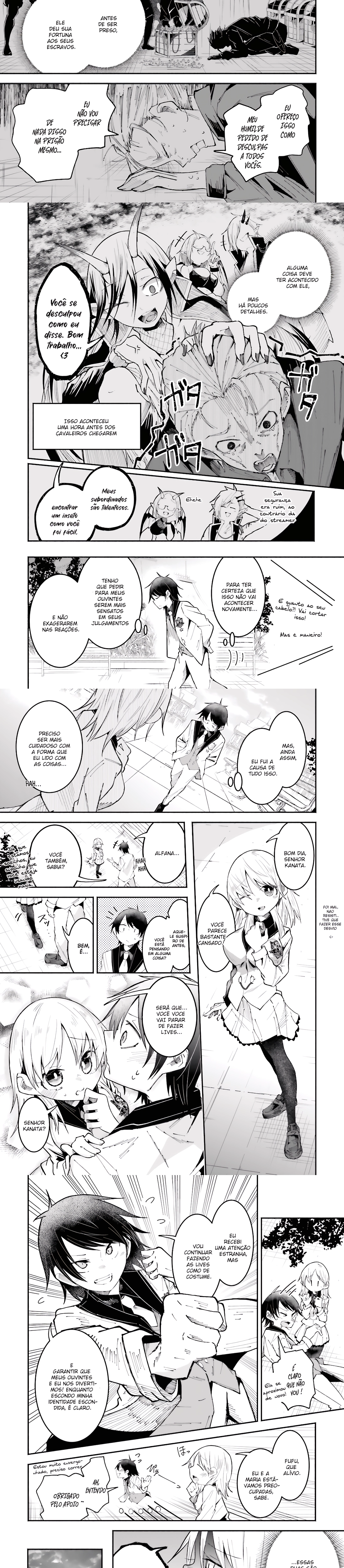 Isekai de Haishin Katsudou wo Shitara Tairyou no Yandere Shinja wo Umidashite Shimatta Ken capitulo 20 pagina 8