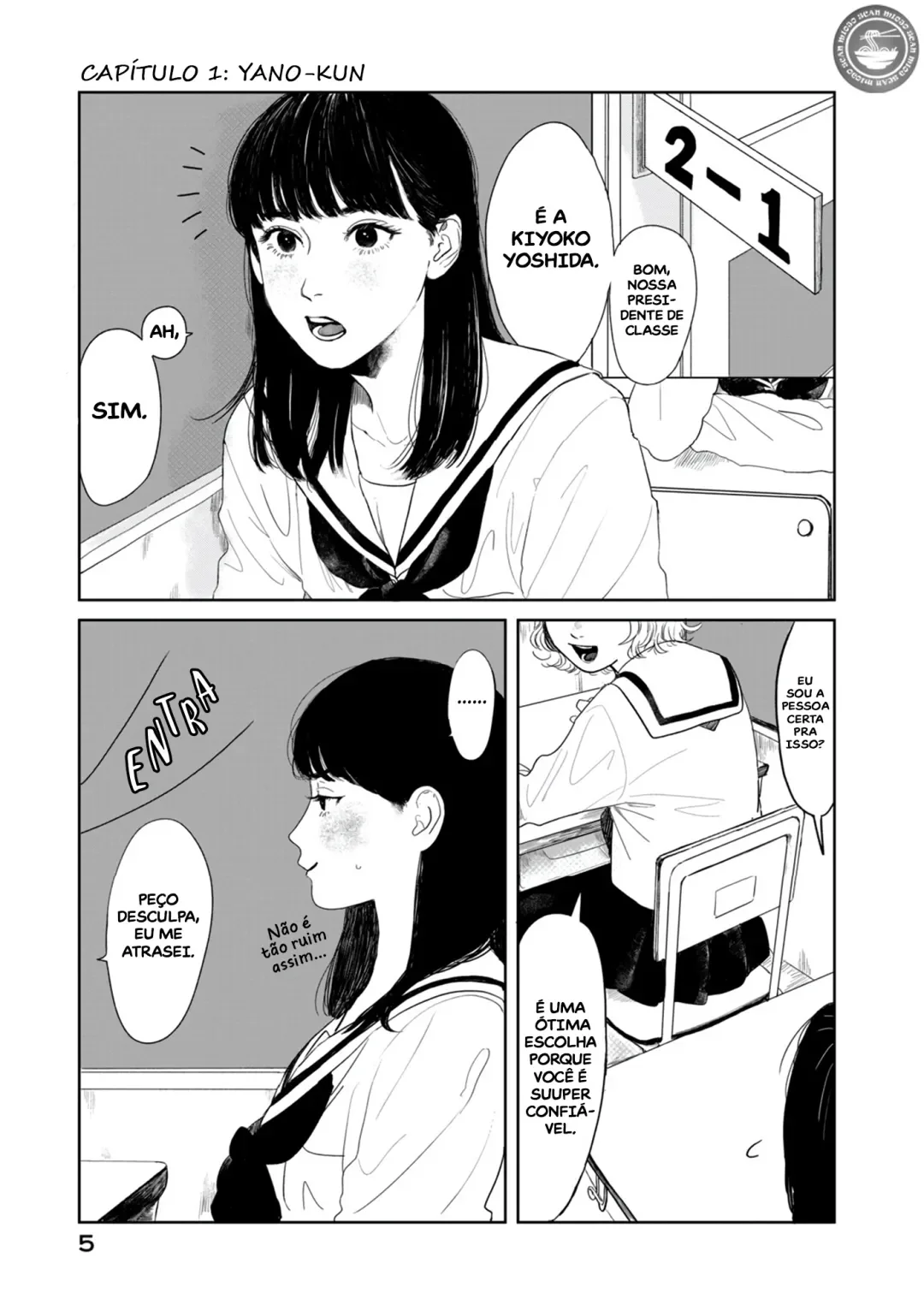 Os Dias Comuns de Yano-kun capitulo 1 pagina 5