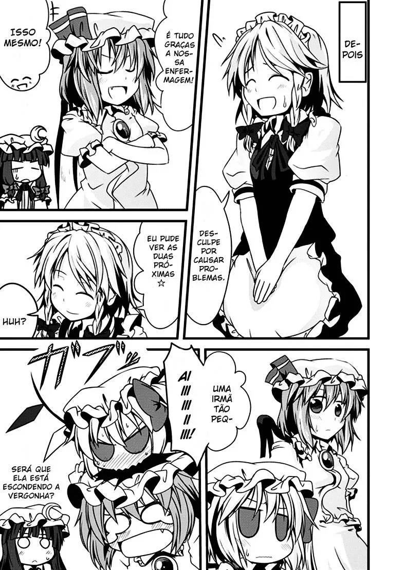 Flandre Chibi: A Queridinha da MansÃ£o Scarlet capitulo 4 pagina 17