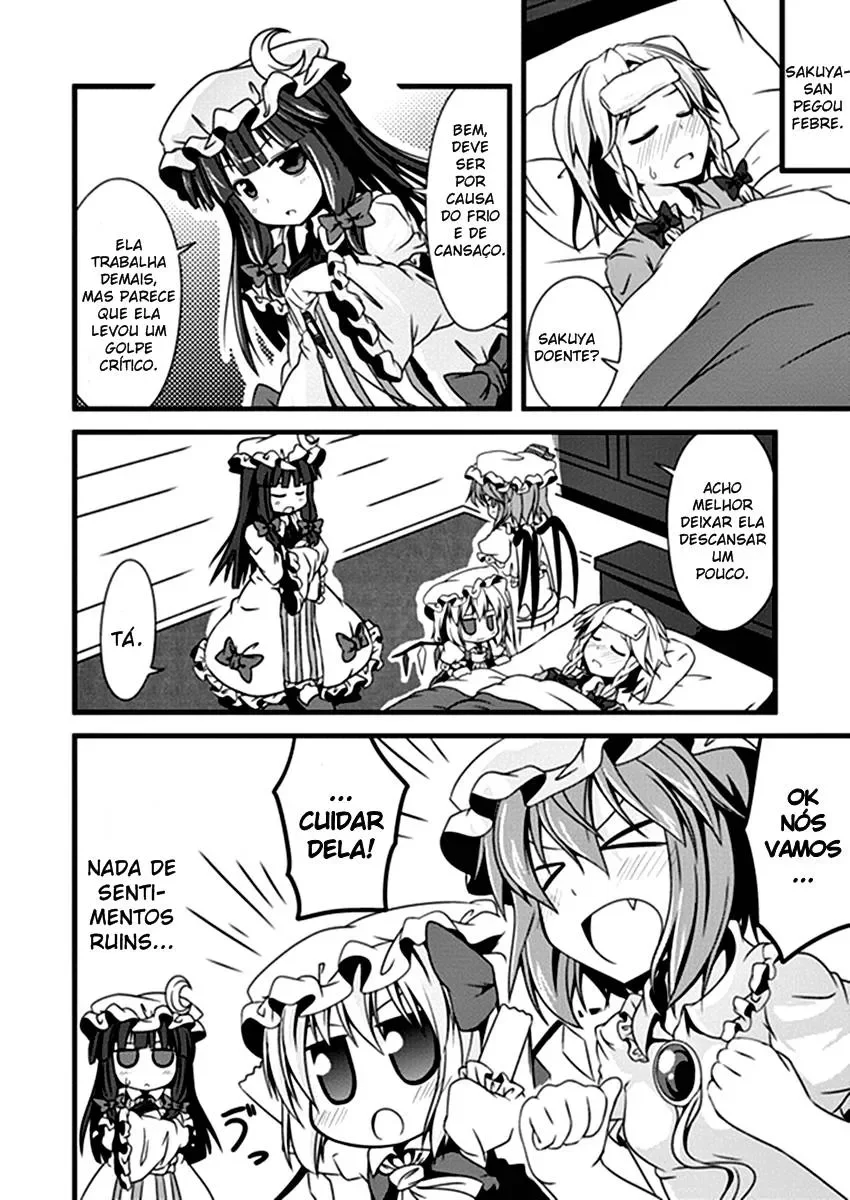 Flandre Chibi: A Queridinha da MansÃ£o Scarlet capitulo 4 pagina 8