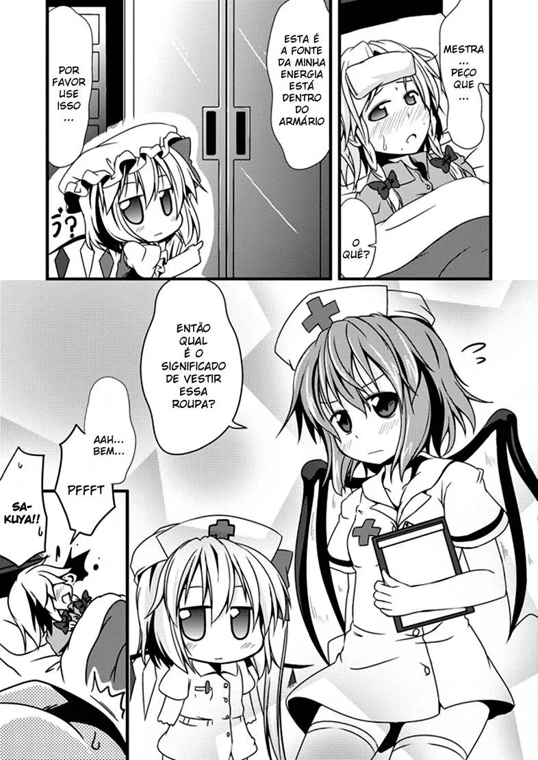 Flandre Chibi: A Queridinha da MansÃ£o Scarlet capitulo 4 pagina 9