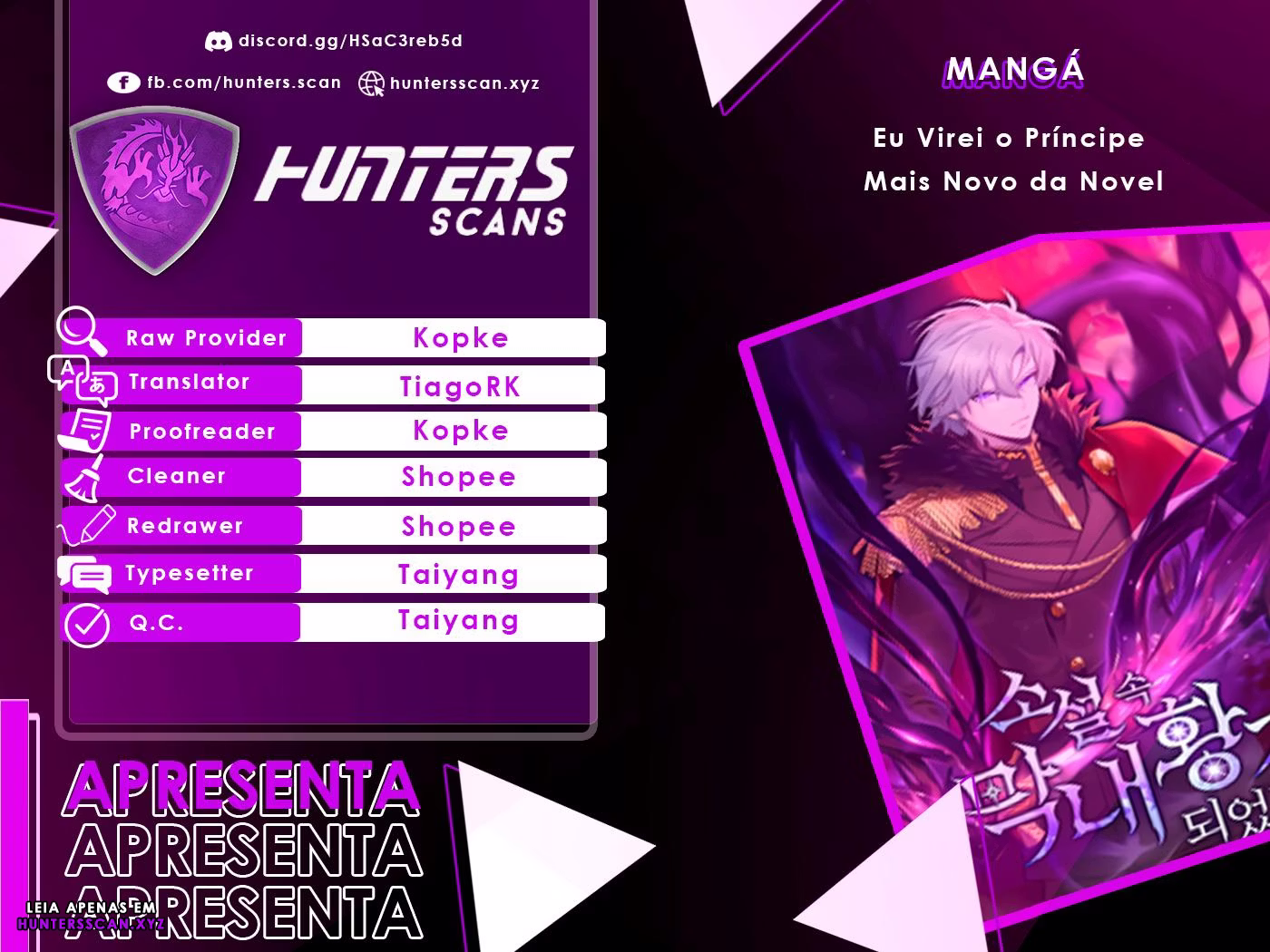 Eu Me Tornei o PrÃ­ncipe Mais Novo da Novel capitulo 2 pagina 1
