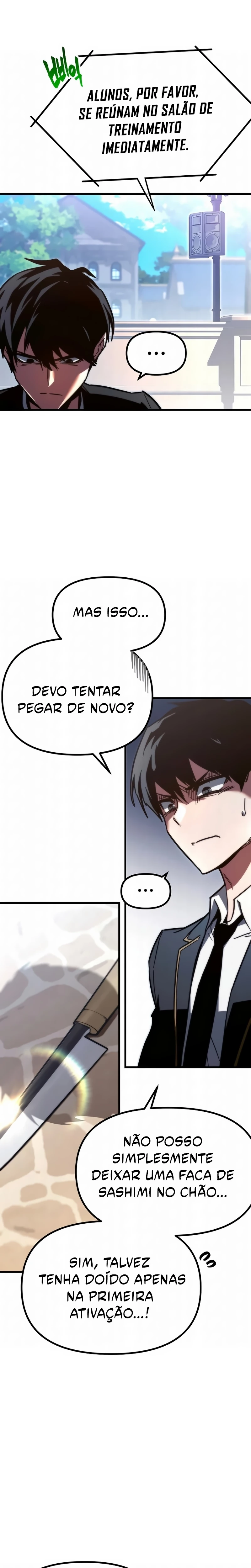 Eu Dominei a Academia Com uma Ãšnica Faca de Sashimi capitulo 1 pagina 62