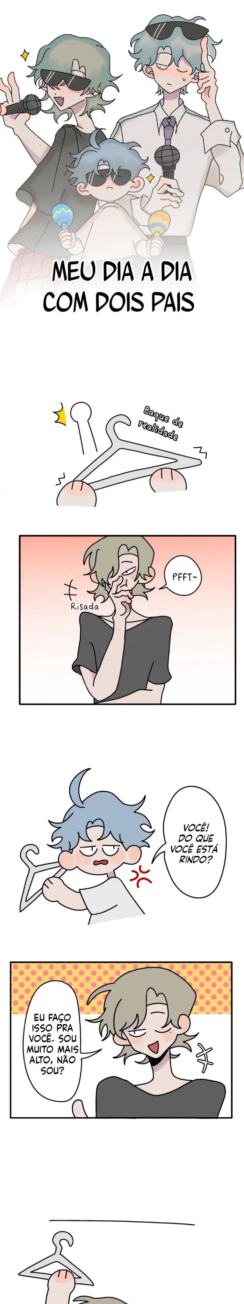 Meu Dia a Dia com Dois PapÃ¡s capitulo 2 pagina 1