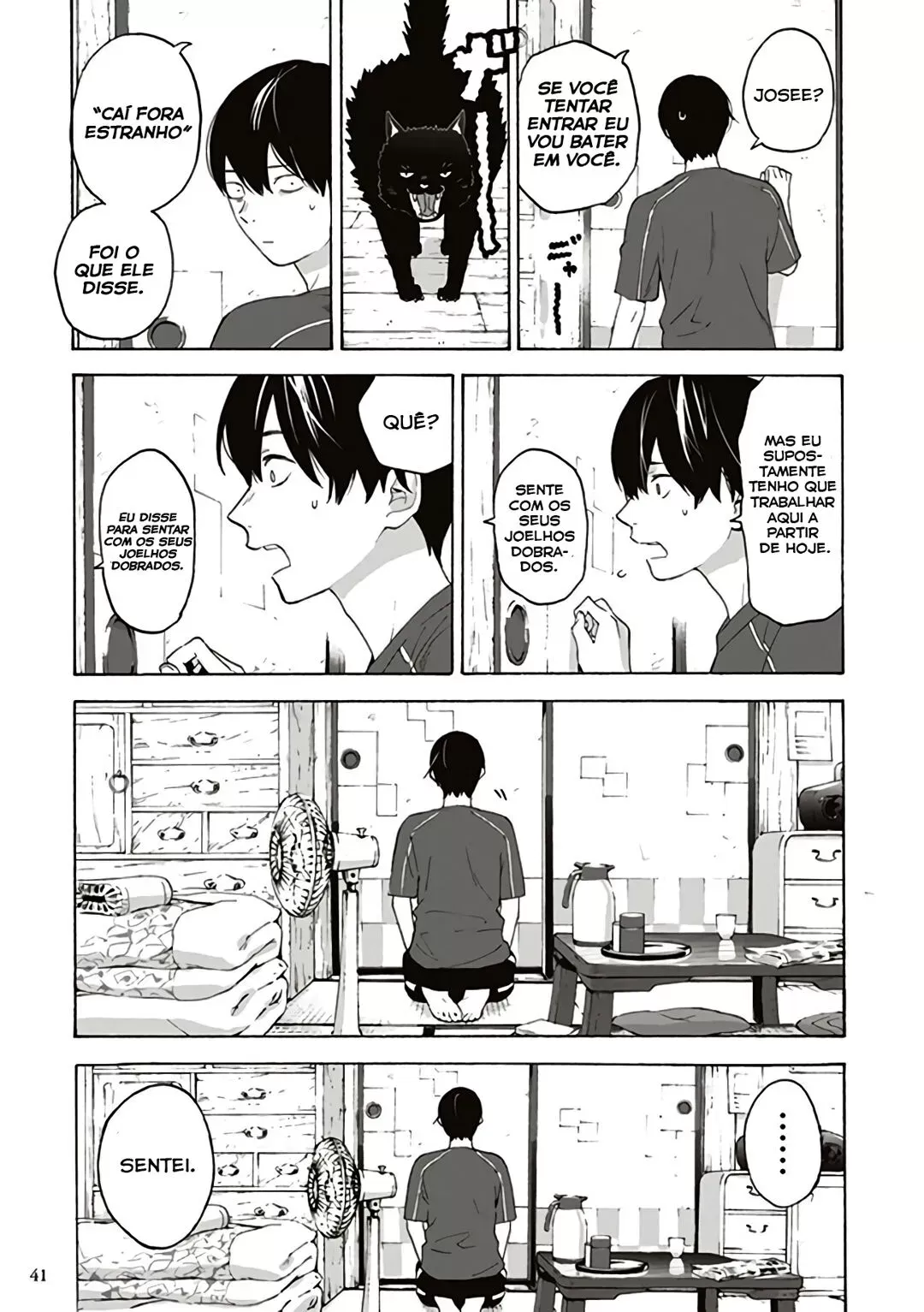 JoseÃ©, o Tigre e os Peixes capitulo 1 pagina 40