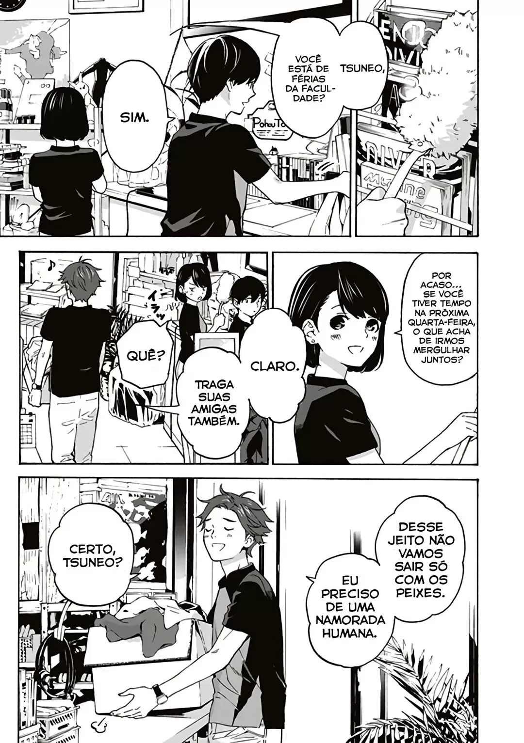 JoseÃ©, o Tigre e os Peixes capitulo 1 pagina 10