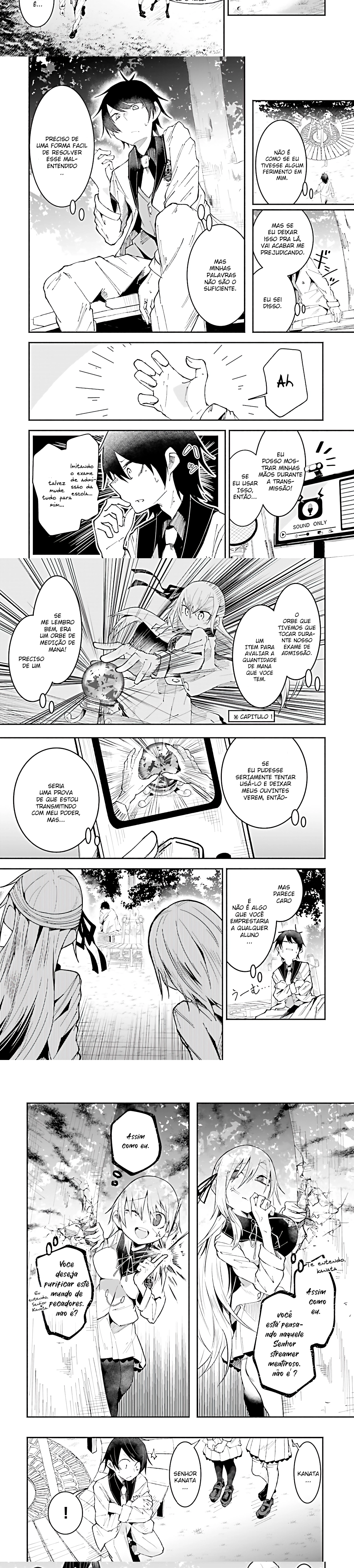 Isekai de Haishin Katsudou wo Shitara Tairyou no Yandere Shinja wo Umidashite Shimatta Ken capitulo 16 pagina 4