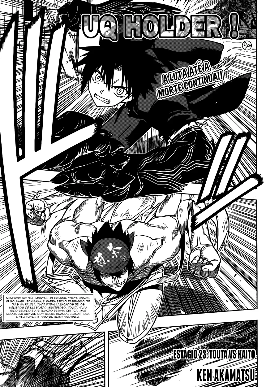 UQ Holder: O Aprendiz da Magia! capitulo 23 pagina 2
